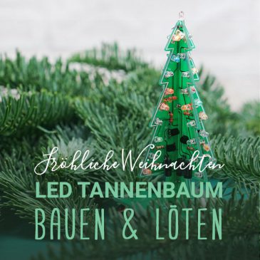 DIY | LED Tannenbaum löten | Weihnachtsdeko Geschenkidee für Technik-Liebhaber | Creative-Material