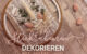 DIY | Stickrahmen dekorieren mit Spitze, Jute & Trockenblumen