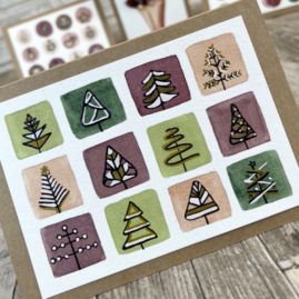 DIY | Weihnachtskarten selber bemalen, basteln und verschenken
