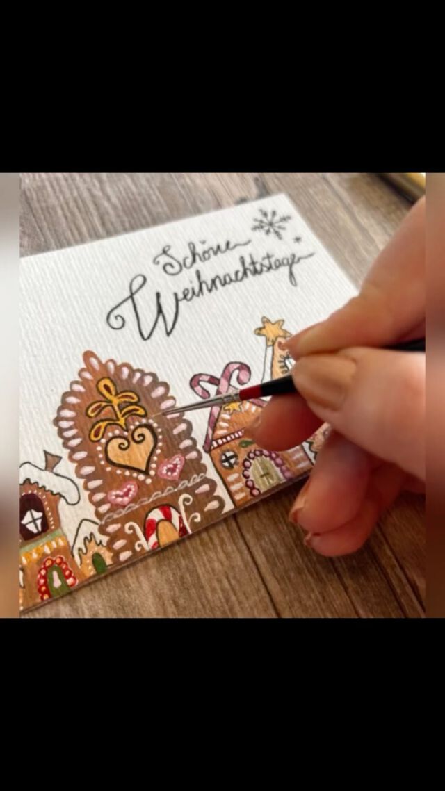 Lebkuchenhäuser 🎨

#zuckerhäuschen #lebkuchenhäuser #lebkuchen #weihnachtskarte #weihnachtskarten #weihnachtskartenbasteln #weihnachten #diy #creativematerial #doityourself #instadiy #christmas #christmastime #christmascards #christmascard #weihnachtszeit #gingerbreadhouse #aquarell #watercolor #watercolour #watercolorpainting